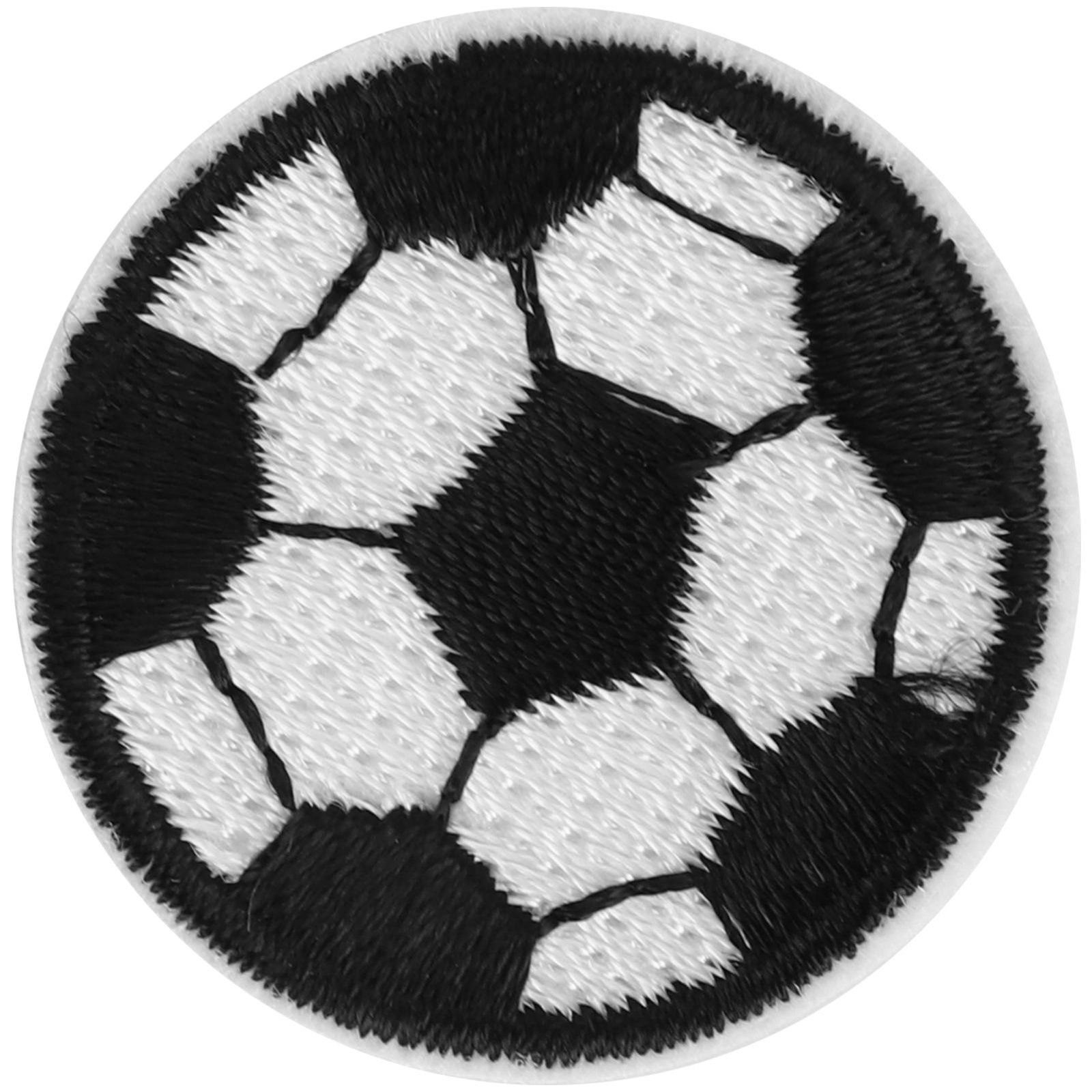 Velcro-backed custom soccer patches for uniforms